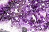 Dark Purple, Amethyst Geode Table - Includes Glass Table Top #212737-12